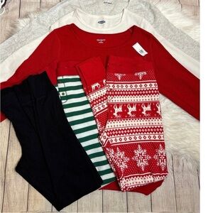 Old Navy Holiday Pajama Bundle NWT